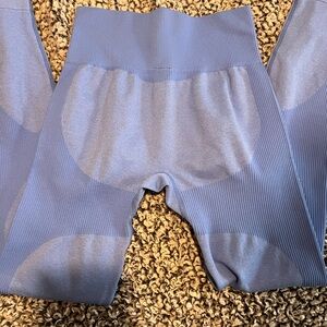 Seamless Blue Leggings